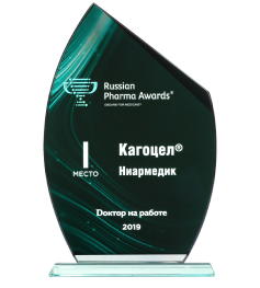 Kagocel ჯილდოები