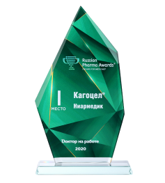Kagocel ჯილდოები