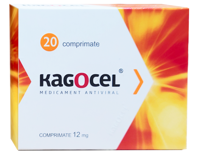 Ambalaj Kagocel 20 comprimate Ambalaj Kagocel 20 comprimate